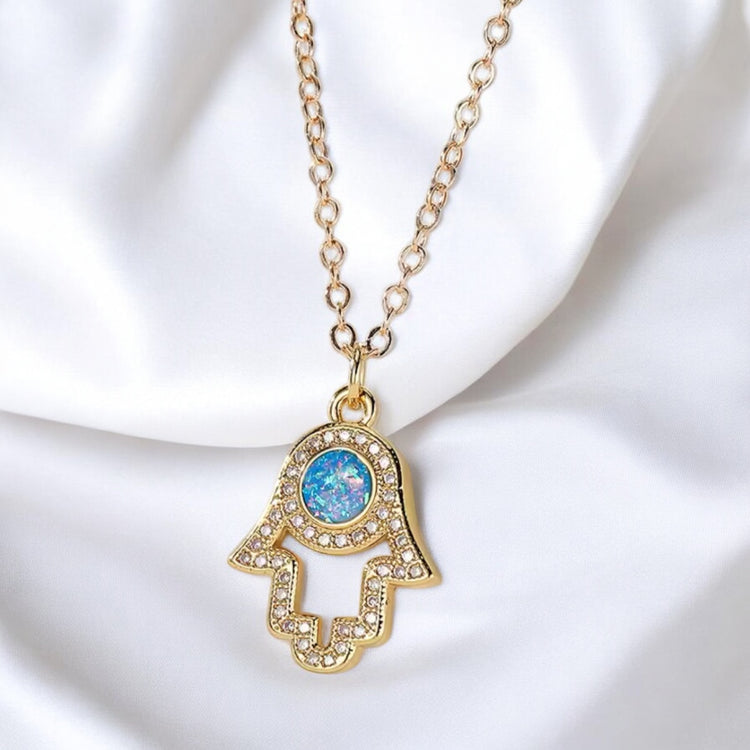 Hamsa Hand Necklace