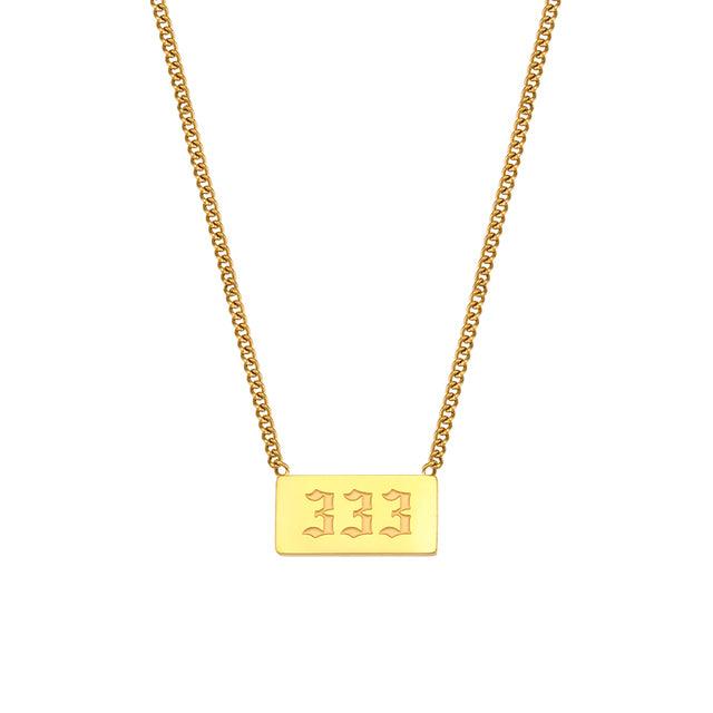 Angel Number Necklace – Soulology.Club