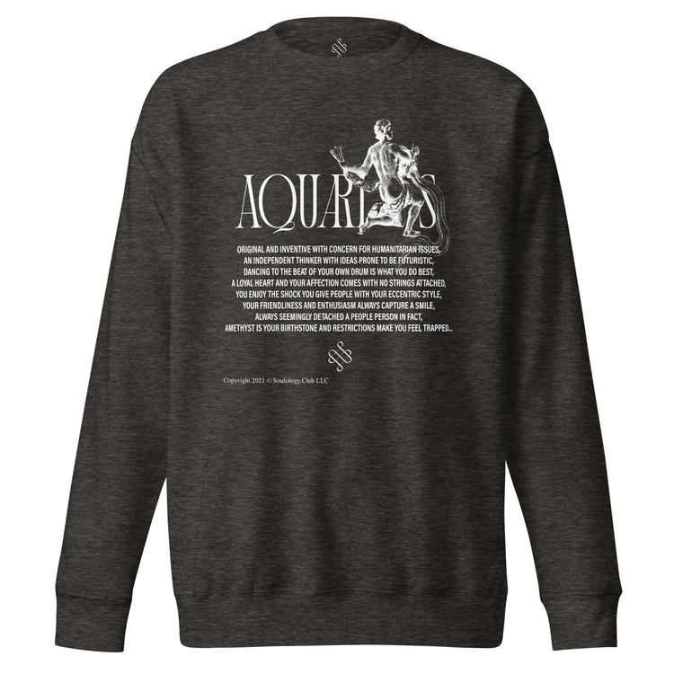 Aquarius Unisex Zodiac Sweatshirt